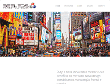 Tablet Screenshot of beeleds.com.br